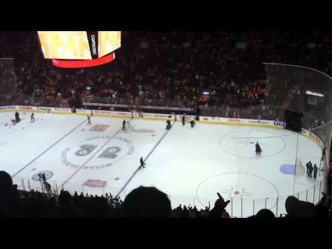 Danny Briere Hat Trick Celebration - 1/7/12