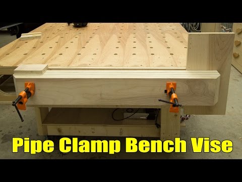 Pipe Clamp Workbench Vise - 210