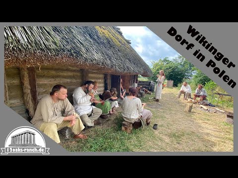 So lebten die Wikinger: Uriges Wikingerdorf nahe der polnischen Insel Wollin | Polen historisch