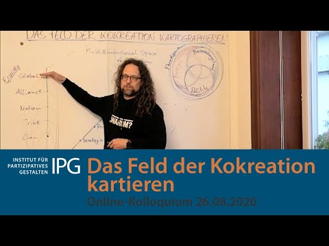 Online-Kolloquium 26.08.2020: Das Feld der Kokreation kartieren.