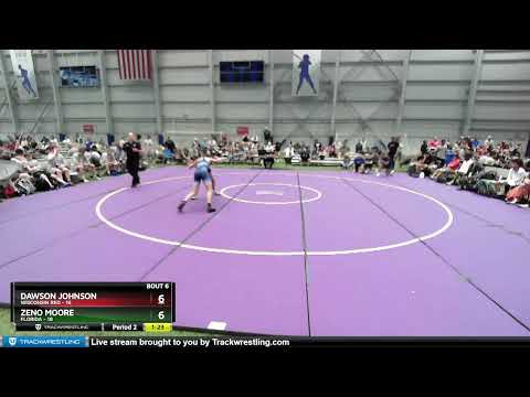 126 Lbs Round 2 (8 Team) - Dawson Johnson, Wisconsin Red Vs Zeno Moore, Florida 421c