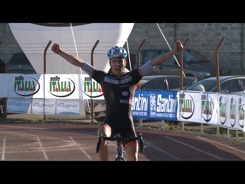 Campionati Italiani Ciclocross - Pezze di Greco 2015 | arrivo categoria Under 23