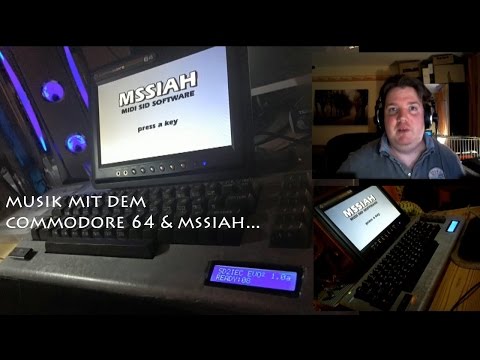 Commodore 64 -  Musik mit MSSIAH / SID2SID / Cubase