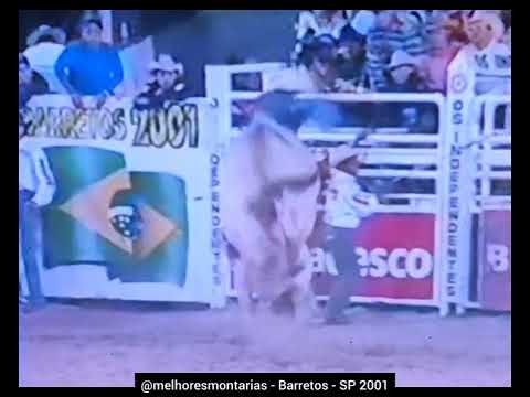 🇧🇷 Paulo Alves Andrade x Oscar - Rodeio de Barretos 2001 #rodeio #rodeo