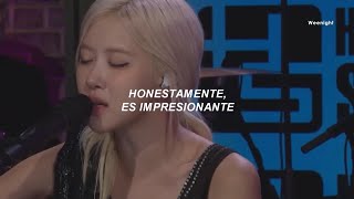 Download lagu ROSÉ - toxic till the end   wonderwall (Howard Stern Show) [Traducida al Español] mp3