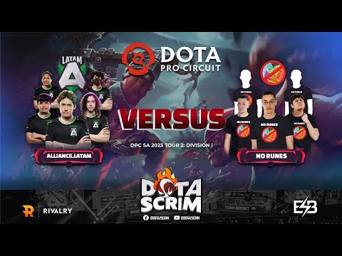 Alliance.LATAM vs No Runes - DPC SA 2023 Tour 2: Division I - Game Highlights - BO3