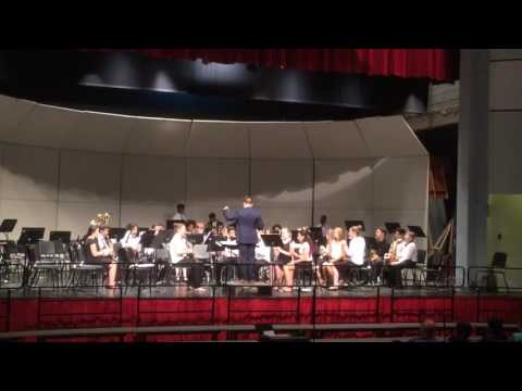2016 Nyack High School Spring Concert Band performs, CRITICAL MASS
