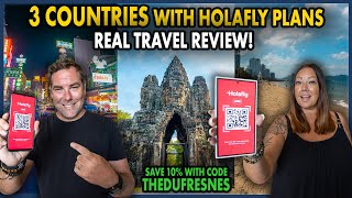 Holafly Plans Review: Up to 32% OFF Global eSIM for 160+ Countries | Thailand to Vietnam Travel Test