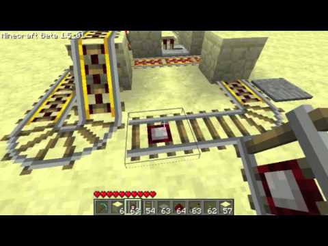 Let's Build a Minecart Station Ep. 1 'The Base'