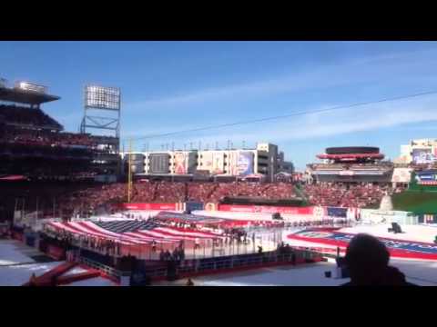 2015 NHL Winter Classic- Caps vs Blackhawks- National Anthem