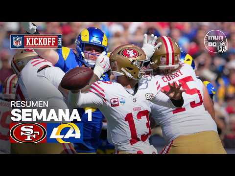 San Francisco 49ers vs. Los Angeles Rams | Semana 1 - Temporada NFL 2026 | Resumen en español