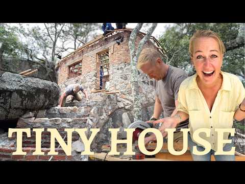 We Didn’t Expect the Roof to Go Up This Fast | Tiny House Build