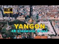 Amazing Yangon City Cinematic 4K Drone Video