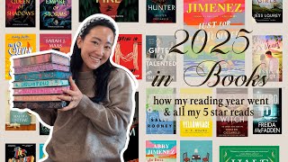 A realistic 2025 reading wrap-up as a normal, busy corporate girlie who just reads for fun 😁