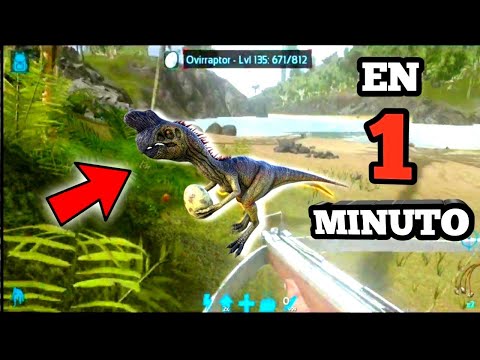 How to tame an OVIRAPTOR in ARK Mobile