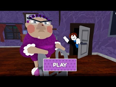 ESCAPE GRANDMA'S HOUSE! (OBBY) roblox! Gameplay Walkthrough No Death 4K