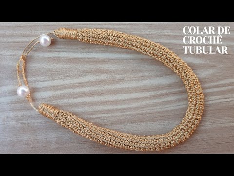TUBULAR CROCHET NECKLACE