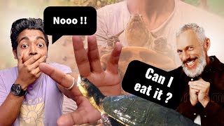 We rescued a river turtle from getting eaten!  (Mom wanna keep it ! 😶 )