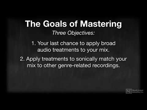 Cubase 10 105: Mastering Essentials - 2. Goals of Mastering