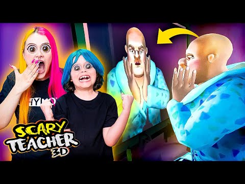 THE EVIL TEACHER WENT BALD!!! ! EP 03 - Scary Teacher 3D ( Alec GO! )