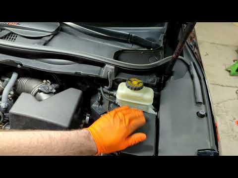 2016-2022 Lexus RX350 How to Check Add Brake Fluid DIY
