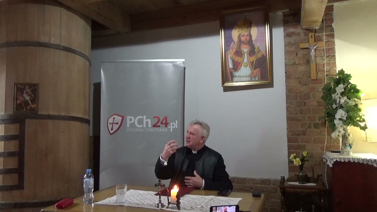 Argumenty biblijno-filozoficzne za Panem Jezusem Chrystusem jako Królem Polski – ks. prof. Tadeusz Guz — Konferencja 1