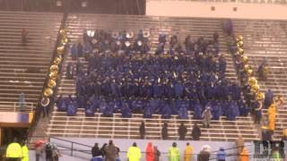 Southern University Marching Band Plays "Memoirs" by Migos vs Alcorn (2015)