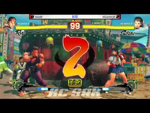 SSF4AE v.2012 Losers Finals: AxioM (Ryu) vs. NGamer3K (Sakura)