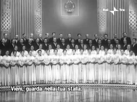 Original the Carol of the Bells/Ukrainian Christmas song "Shchedryk" 1957 year of performance