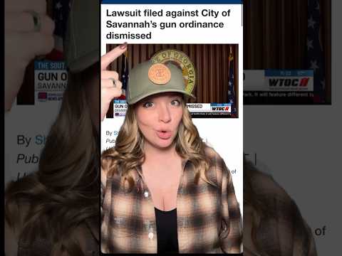 DISMISSED?!? Blue City Dismisses Gun Ordinance Lawsuit#2ndamendment #shortsvideo #shortsfeed #shorts Thumbnail