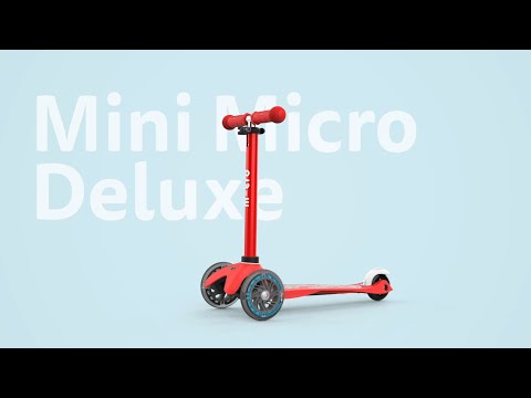 Самокат Micro Mini Deluxe Foldable Аква (MMD155)