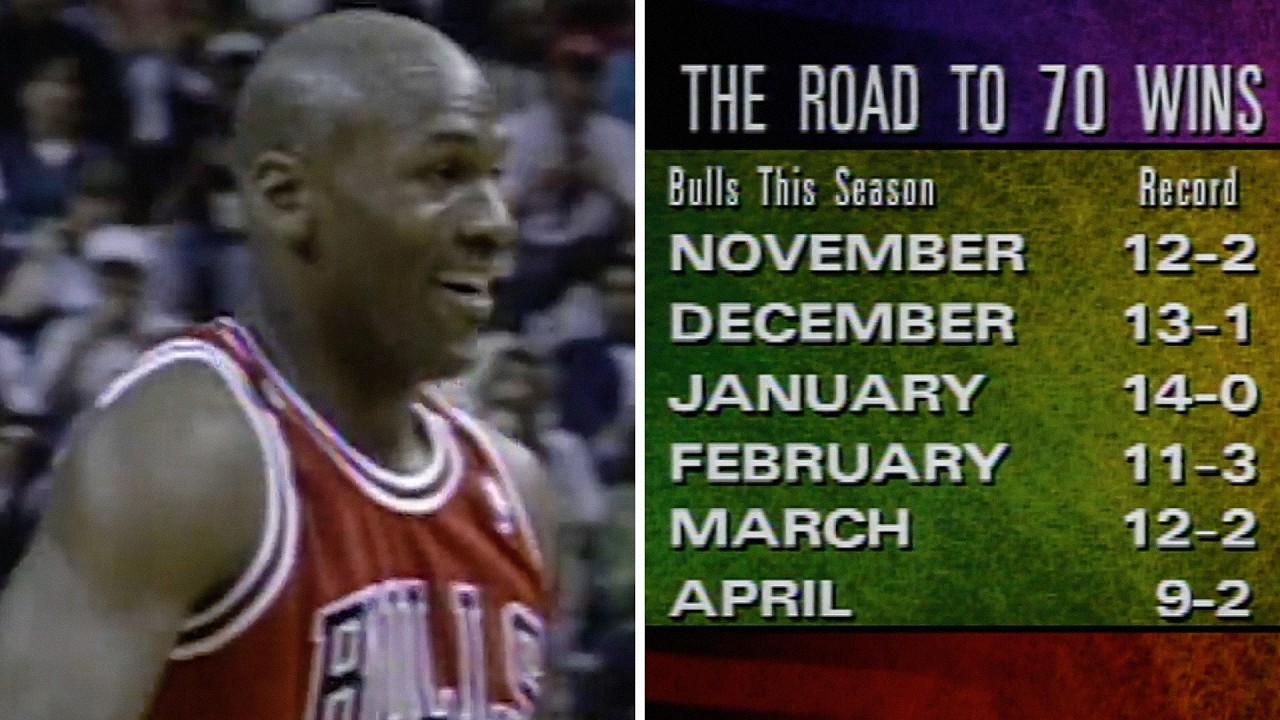 When the Bulls Set the 72-Win Record | 30th Anniversary | April 21, 1996