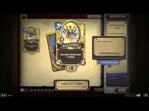 Raid Leader HD Hearthstone Golden Card Spotlight