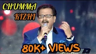SPB live stage performance singing Darbar Chumma kizhi song HIGH