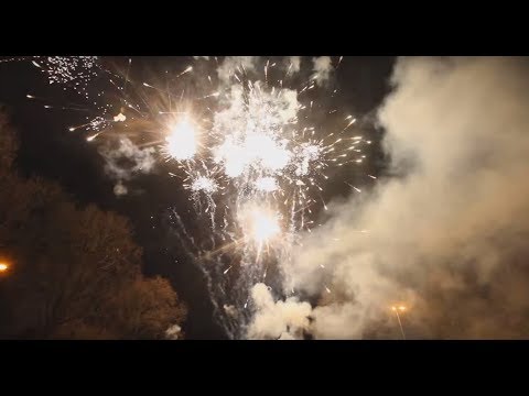 Vuurwerkshow Oud en Nieuw 2015/2016 Zelhem