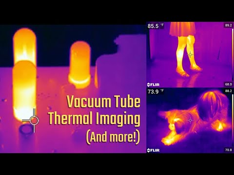 Vintage Tube Amp Thermal Imaging (And More!) • Flir E76