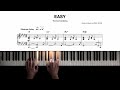 The Commodores − Easy − Piano Cover + Sheet Music!