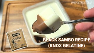 Download lagu Black Sambo Recipe using Knox Gelatine | Pinoy Dessert Ideas mp3