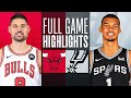 BULLS at SPURS | FULL GAME HIGHLIGHTS | December 8, 2023