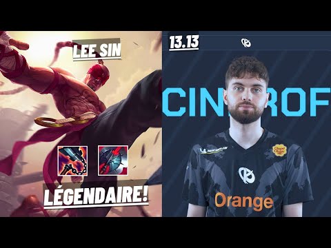 KC CINKROF: LEE SIN VS AMUMU (JGL) - LÉGENDAIRE - EUW MASTER 415 LP - PATCH 13.13