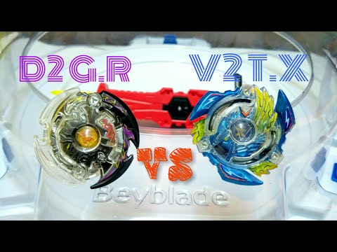 Beyblade burst battle | Dark Deathscyther G.R vs Victory Valkyrie T.X