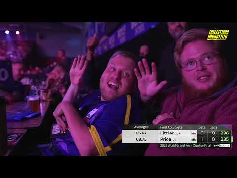 Luke Littler vs Gerwyn Price • World Grand Prix 2025 Quarti di Finale (Leicester) ITA
