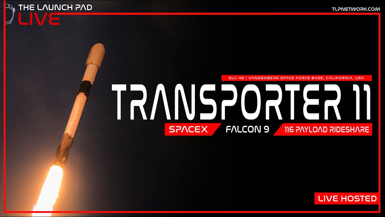 LIVE! SpaceX Transporter 11 Launch