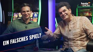 Das Geschäft mit dem Glück: Zockt uns die Glücksspielindustrie ab? | heute-show 