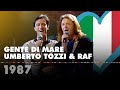 GENTE DI MARE UMBERTO TOZZI RAF Italy 1987 Eurovision Song Contest HD