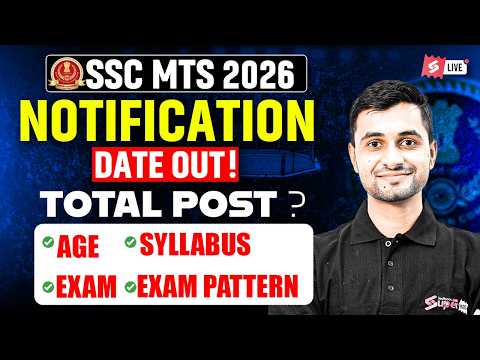 SSC MTS 2026 Registration Guide