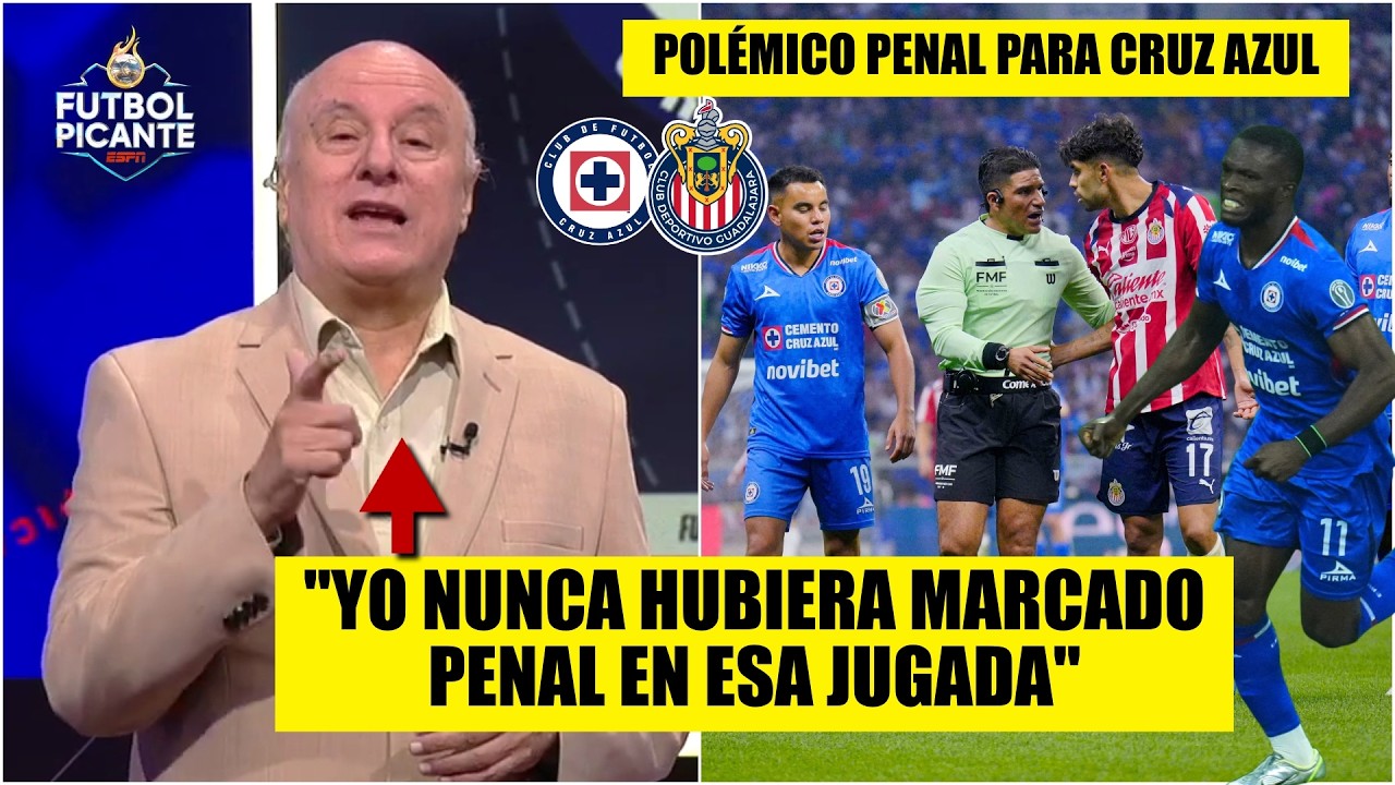NO ERA PENAL, dice Brizio. La POLÉMICA que dejó CON VIDA al CRUZ AZUL vs CHIVAS | Futbol Picante