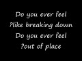 Simple Plan Welcome To My Life Lyrics
