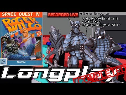 Let's play Space Quest IV: Roger Wilco and the Time Rippers | DOS 1991 | Complete playthrough