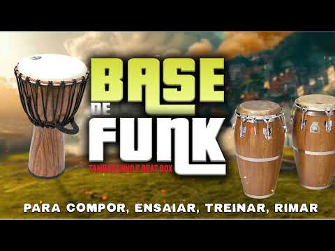 BASE de Funk tamborzinho e Beat Box 130 BPM para compor, ensaiar, treinar, improvisar